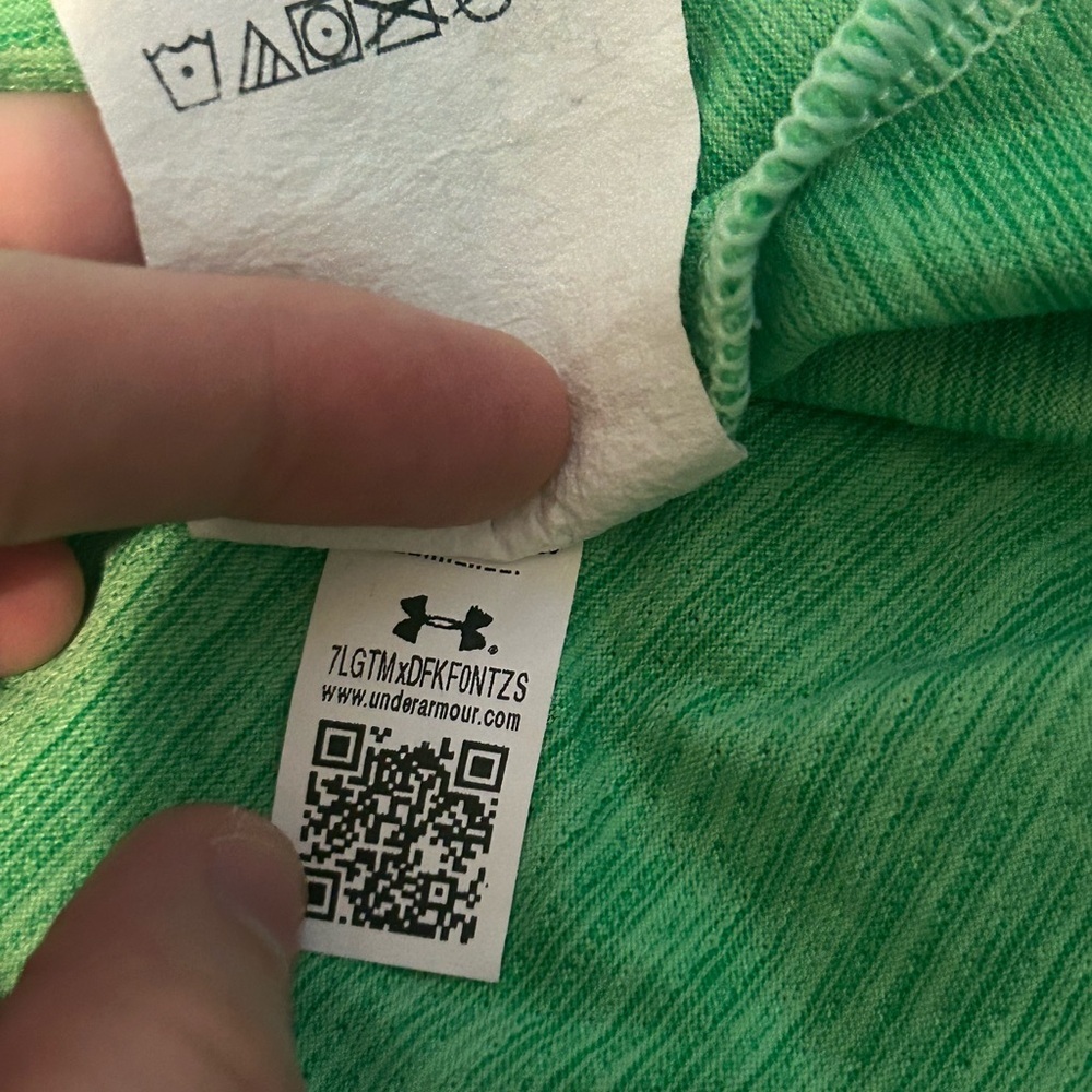 Under Armour HeatGear Green Athletic Training T Shirt Mens Large - Picture 11 of 13